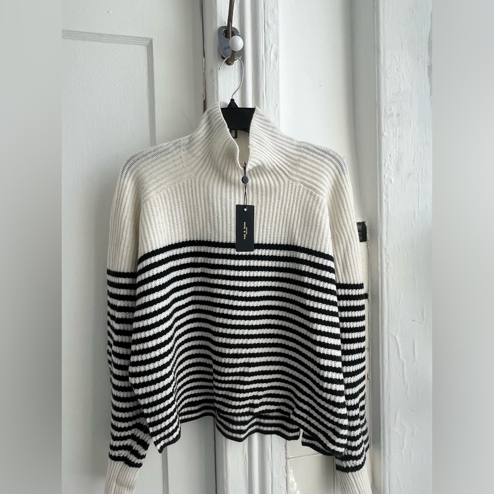 NEW Rag & Bone Cashmere Turtleneck with Tags